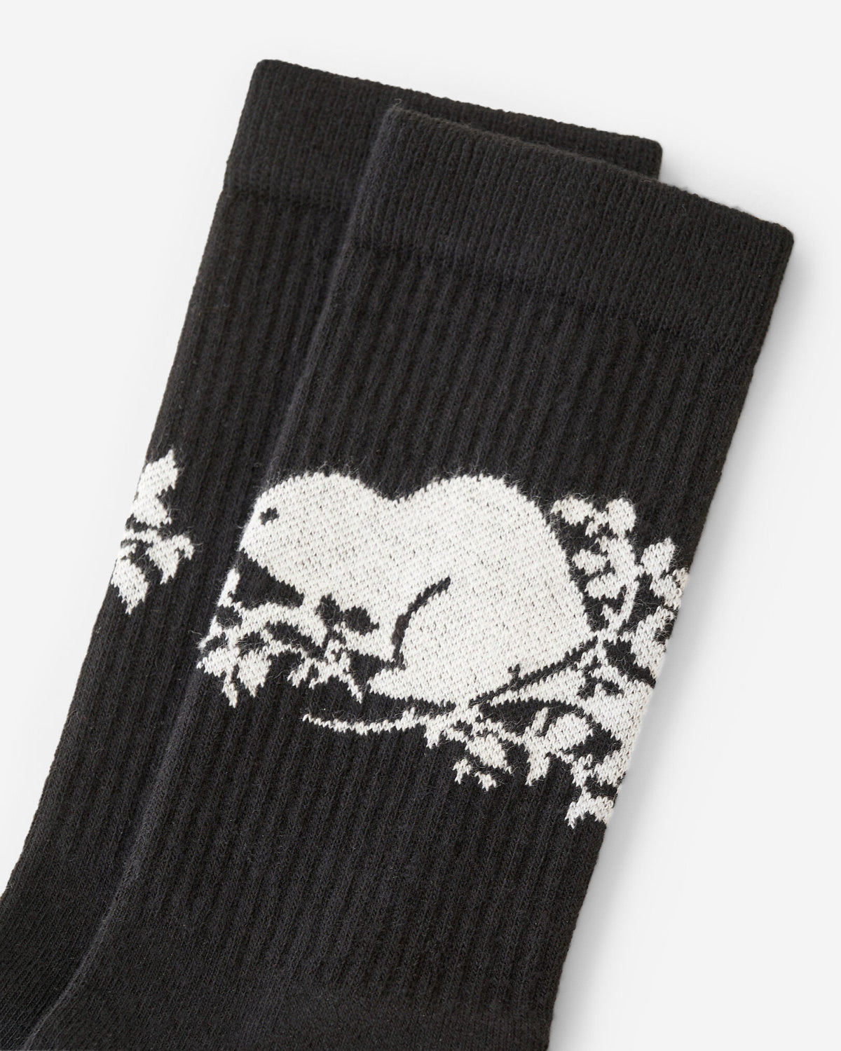 Adult Cooper Beaver Sock / BLACK