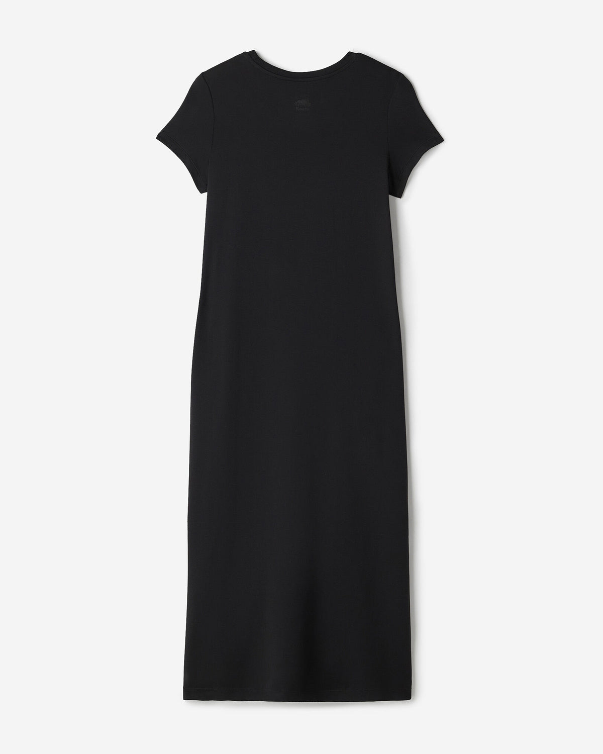 Renew Knit Short Sleeve Dress / BLACK