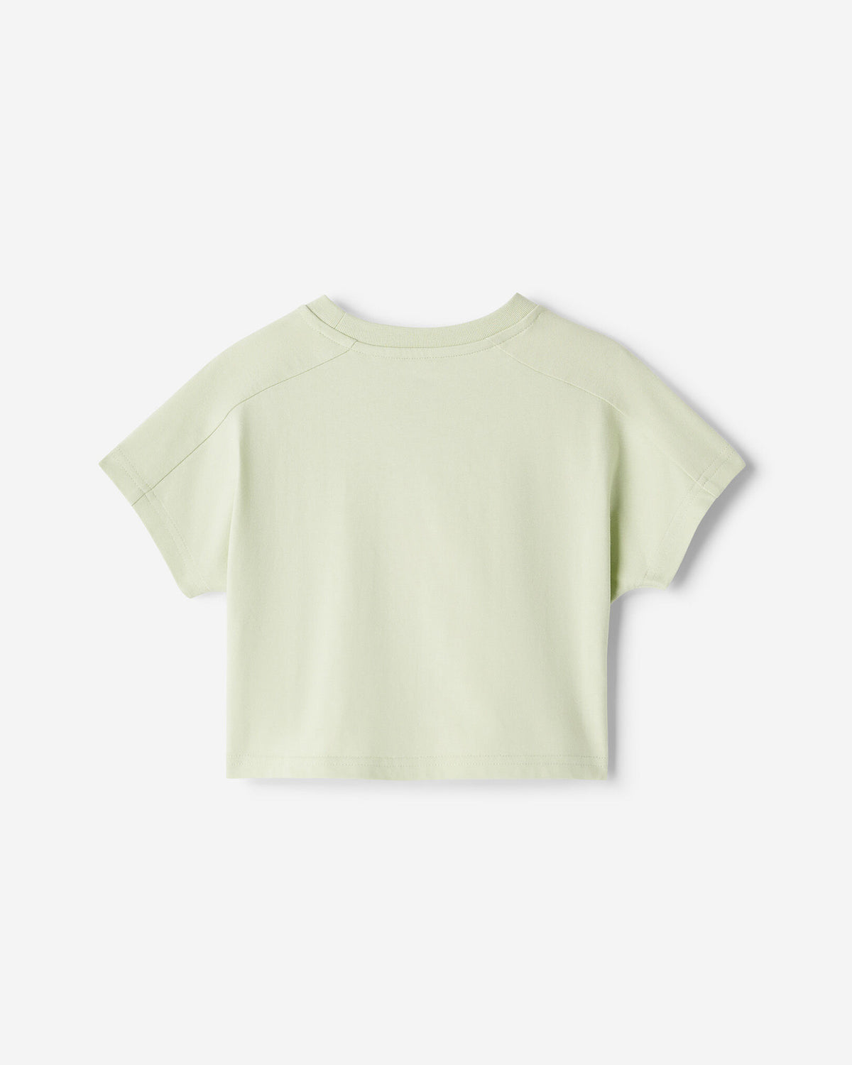 Toddler Girls Summer Cloud Boxy T-Shirt / FADED JADE