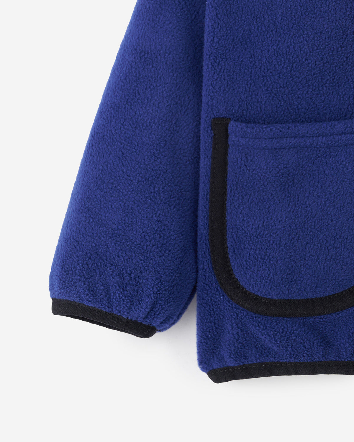 Baby Microfleece Full Zip Hoodie / BEACON BLUE