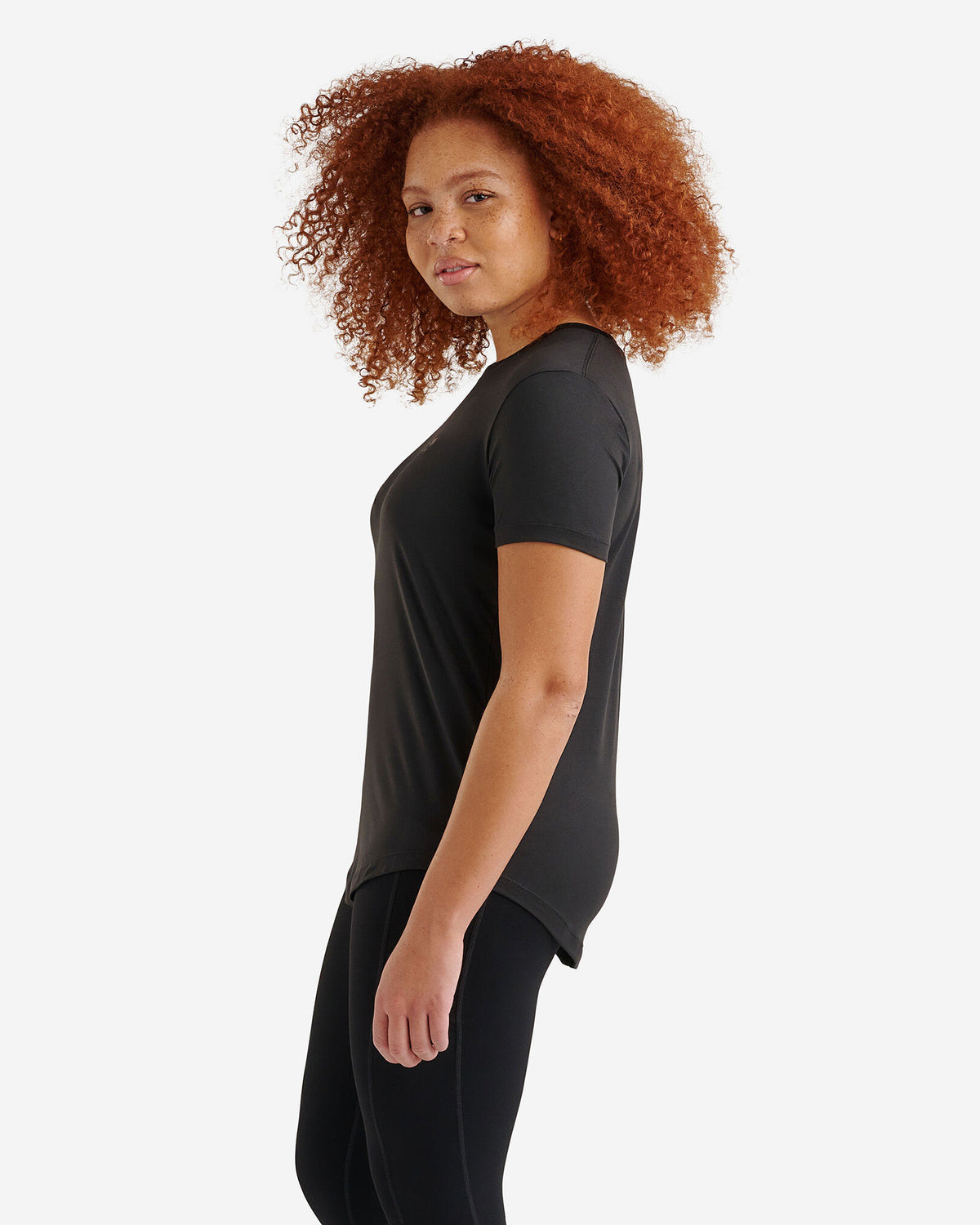 Renew Short Sleeve Top / BLACK