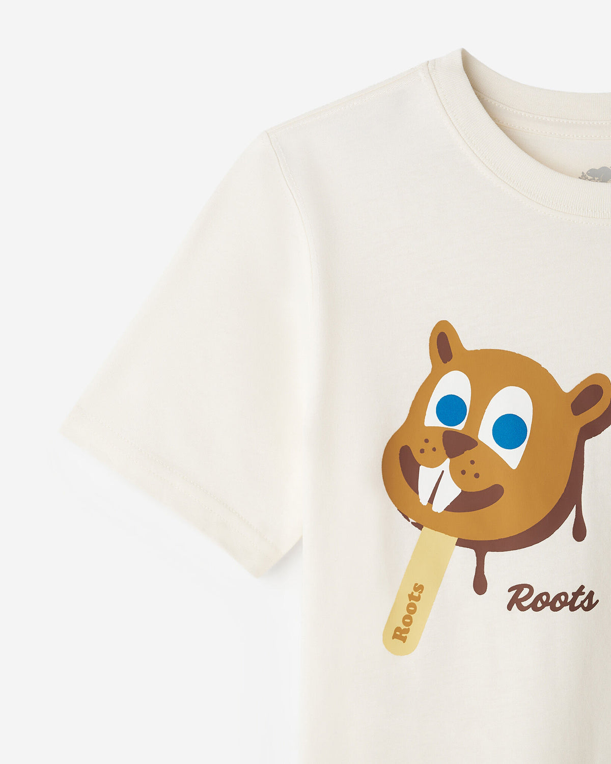 Kids Pops & Scoops T-Shirt / EGRET
