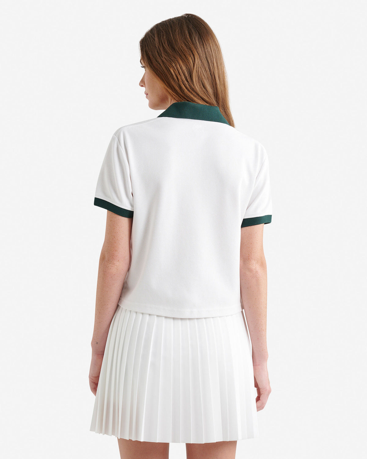 Mayfair Pique Polo / WHITE