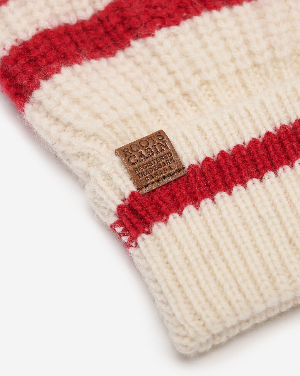 Adult Cabin Waffle Flip Mitt / SALT & PEPPER