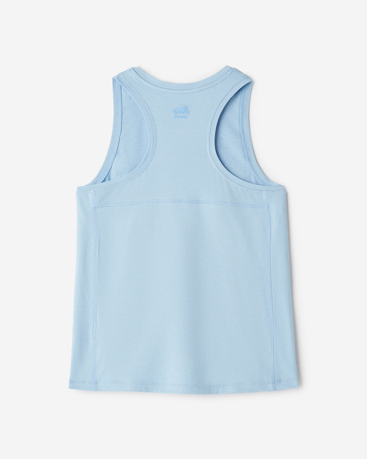 Renew Knit Racer Tank / LIGHT SKY BLUE MIX