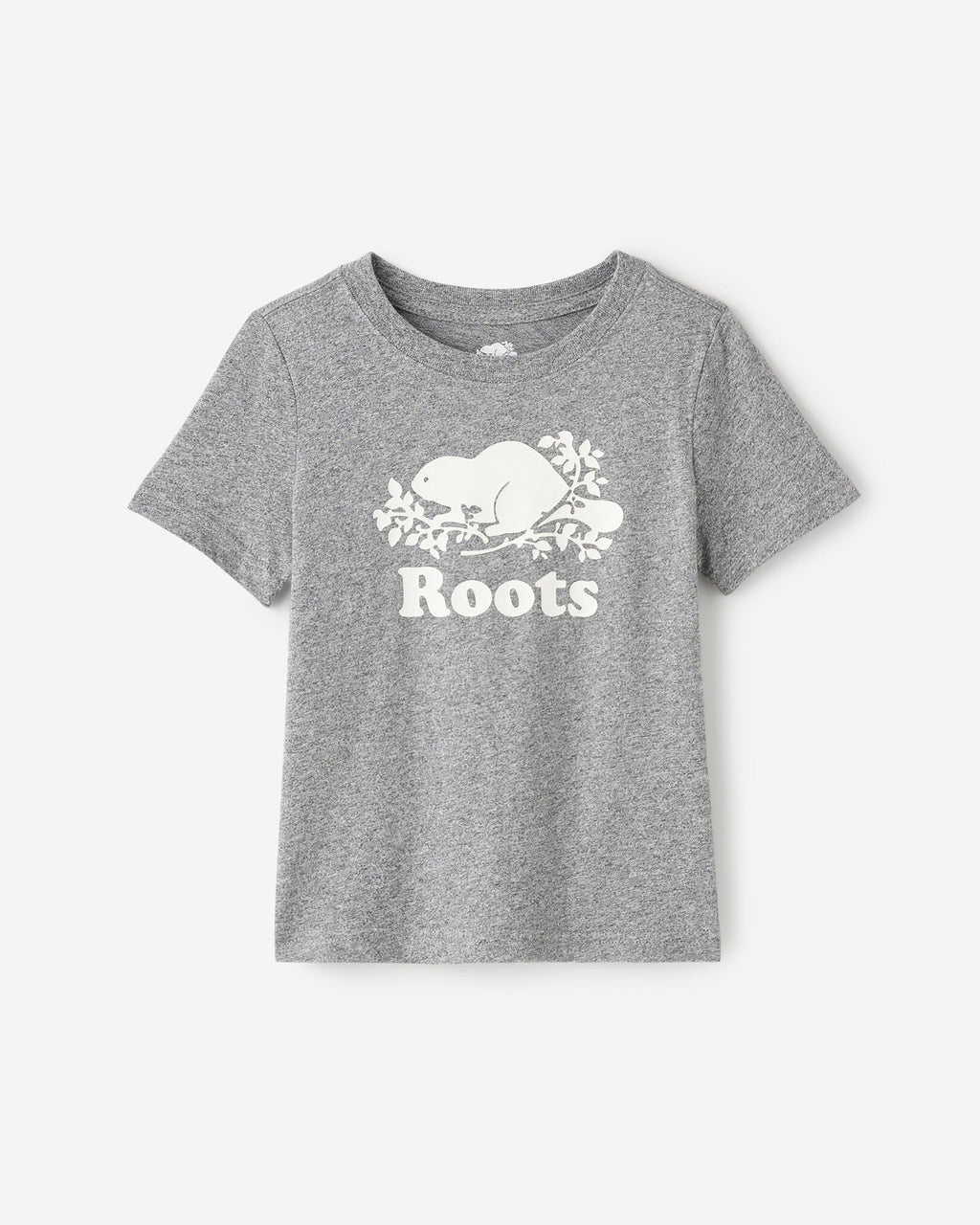 Toddler Organic Original Cooper Beaver T-Shirt / SALT & PEPPER