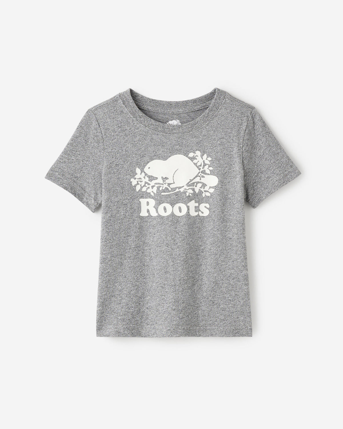 Toddler Organic Original Cooper Beaver T-Shirt / SALT & PEPPER