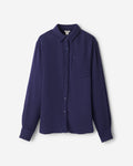 Isla Cotton Gauze Shirt / INDIGO INK