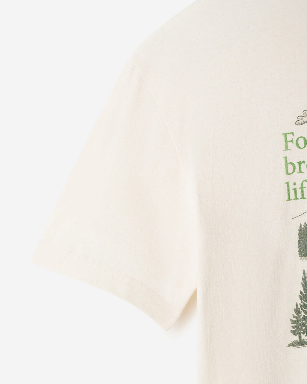 X NCC Earth Month T-Shirt / NATURAL/GREEN