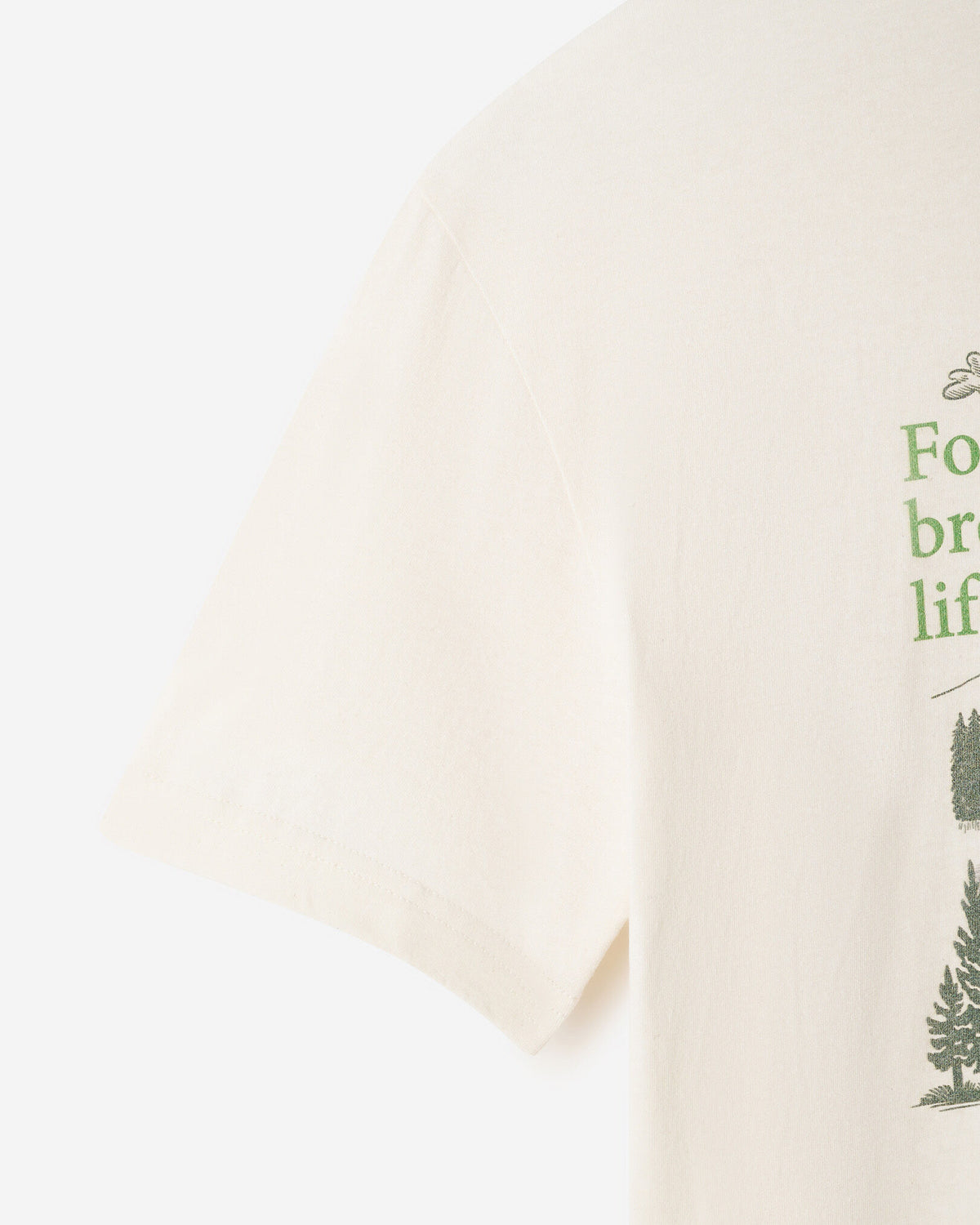 X NCC Earth Month T-Shirt / NATURAL/GREEN