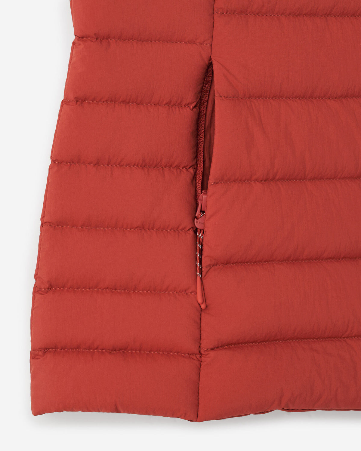 Down Packable Vest / CANYON RED