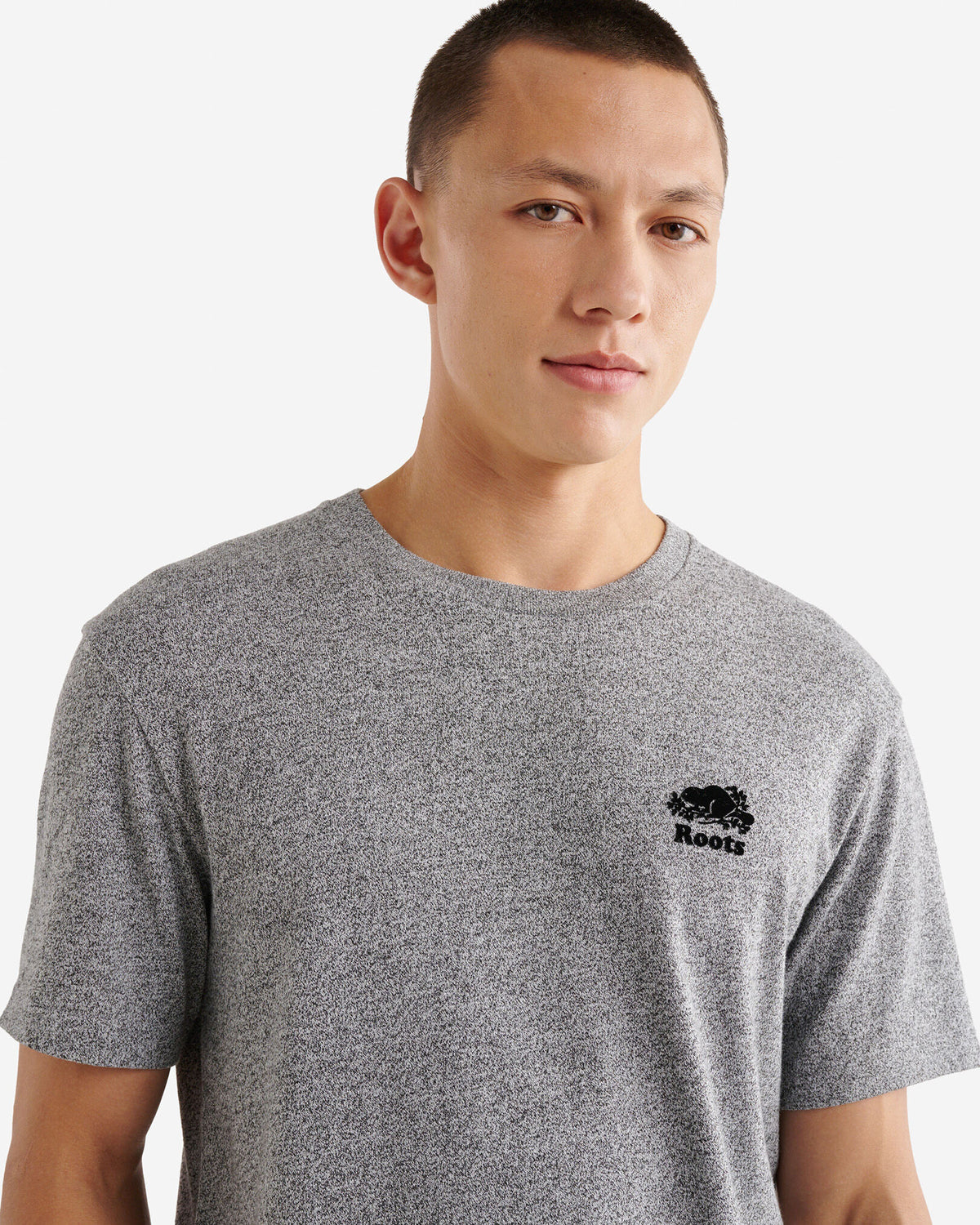 Mens Organic Perfect Pepper T-shirt / SALT & PEPPER