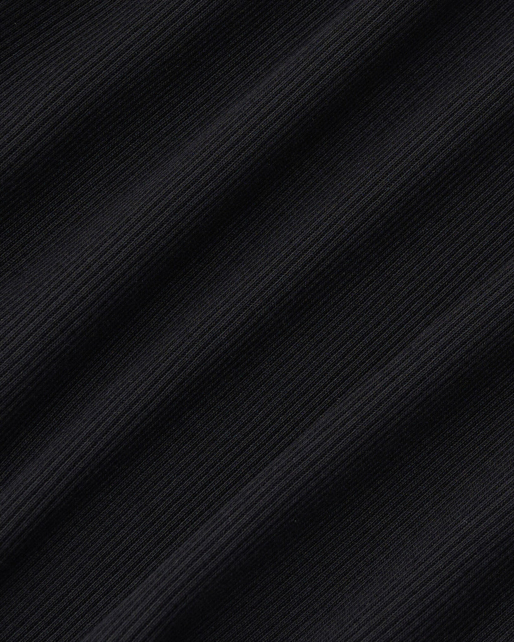 Roam Rib Fitted Long Sleeve Top / BLACK