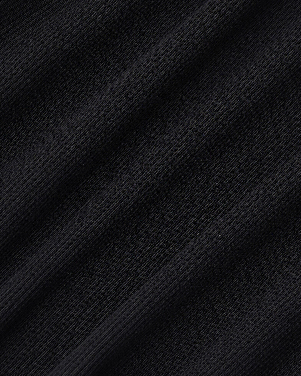 Roam Rib Fitted Long Sleeve Top / BLACK
