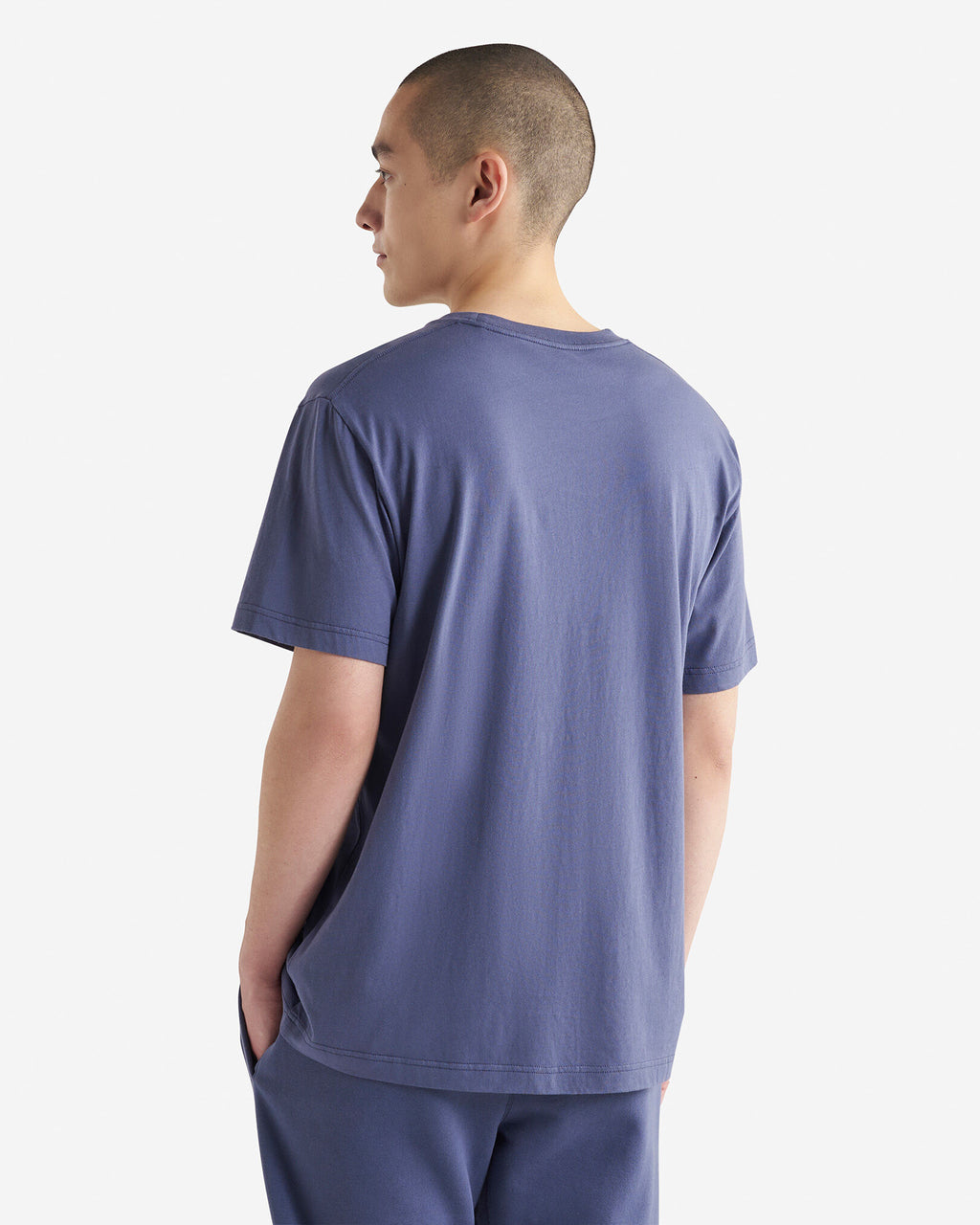 Mens Organic Cooper Beaver T-Shirt / NIGHTSHADOW BLUE