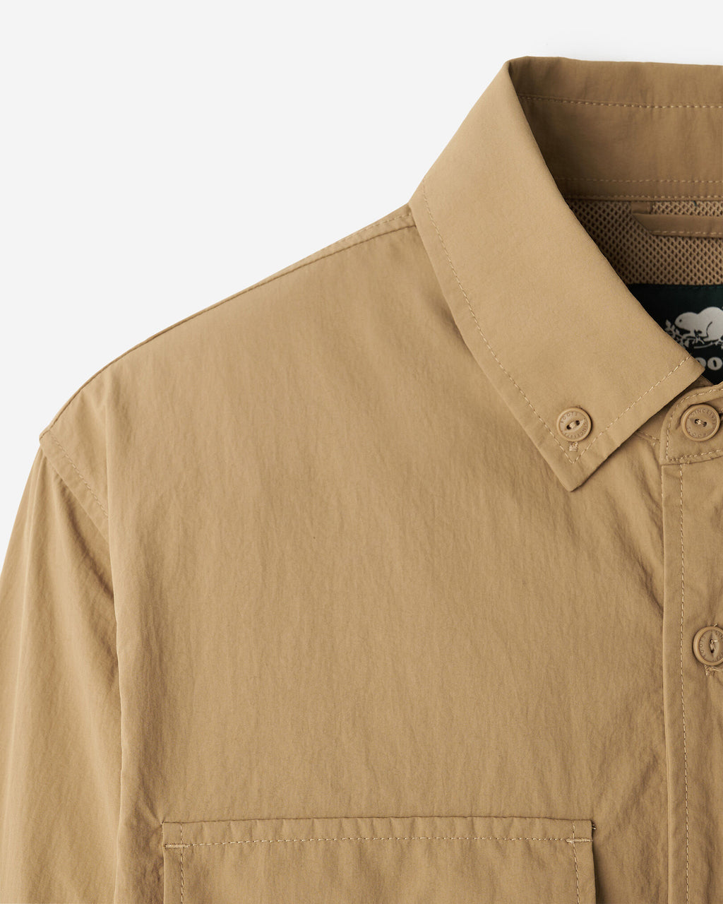 Outdoor Nylon Shirt / SEPIA TAUPE
