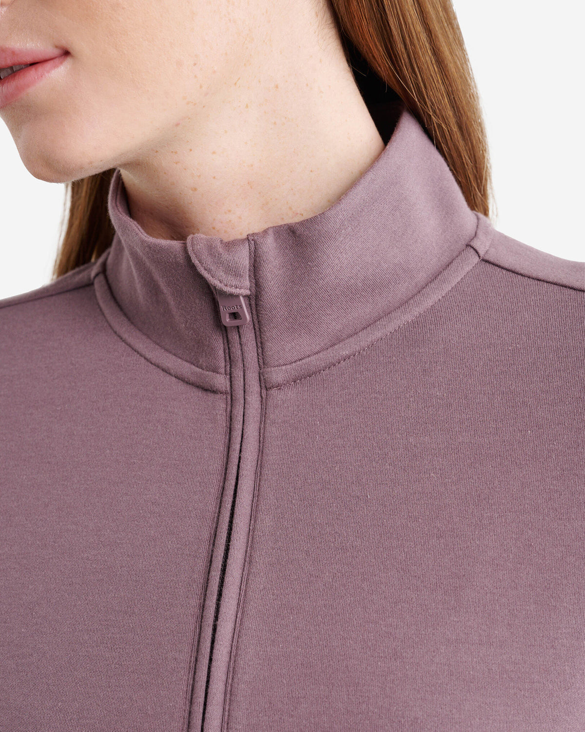 Essential Fitted Full Zip / VIOLET