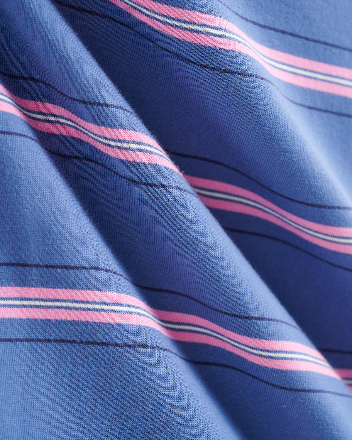 Striped T-Shirt / INDIGO INK