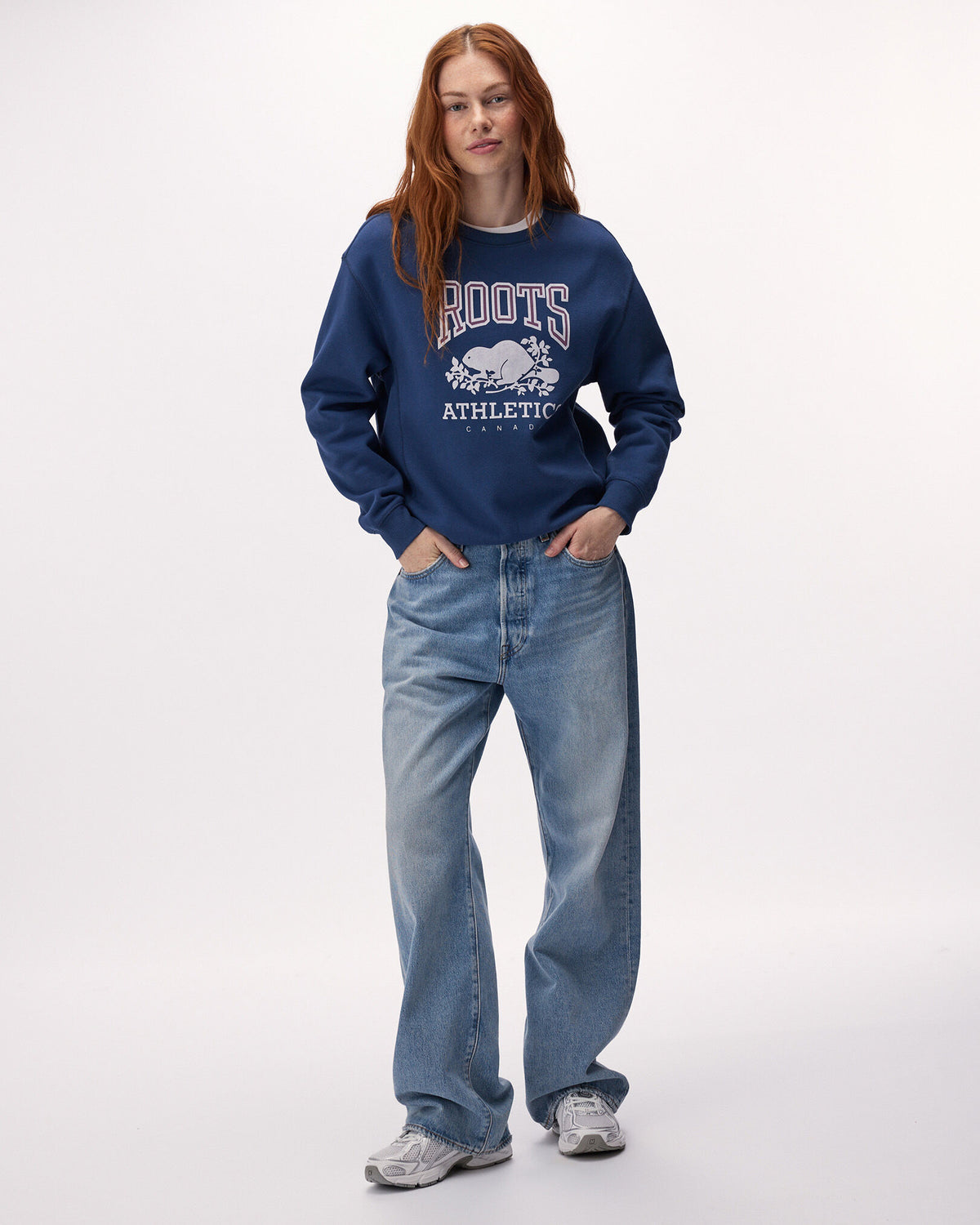 RBA Archive Relaxed Crew / DARK DENIM