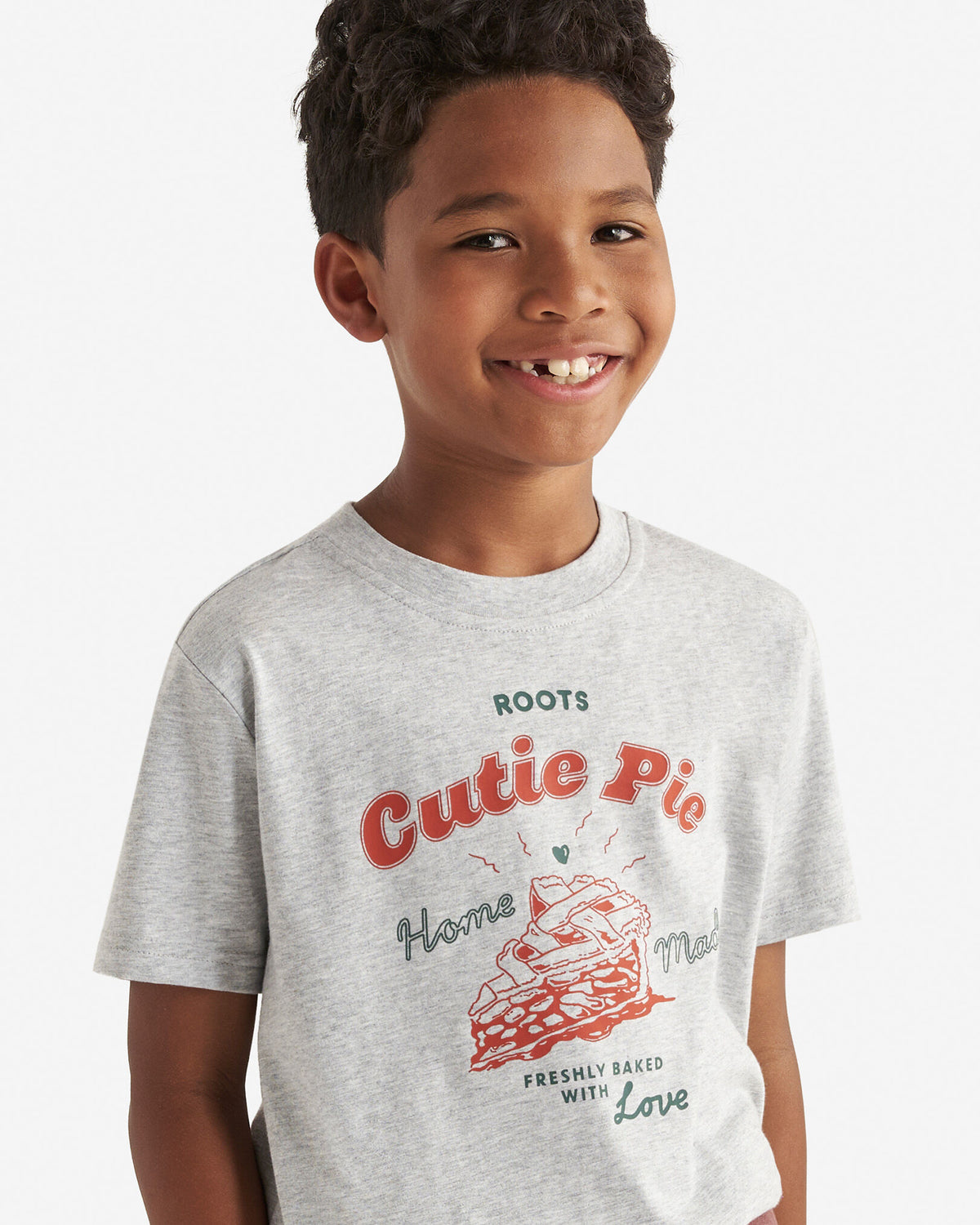 Kids Food Series T-Shirt / HEATHER GREY