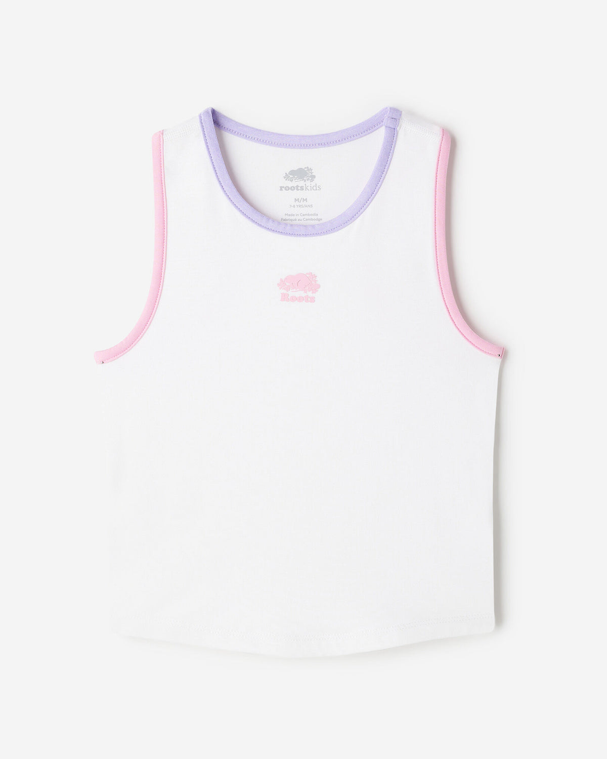 Girls Renew Tank Top / WHITE