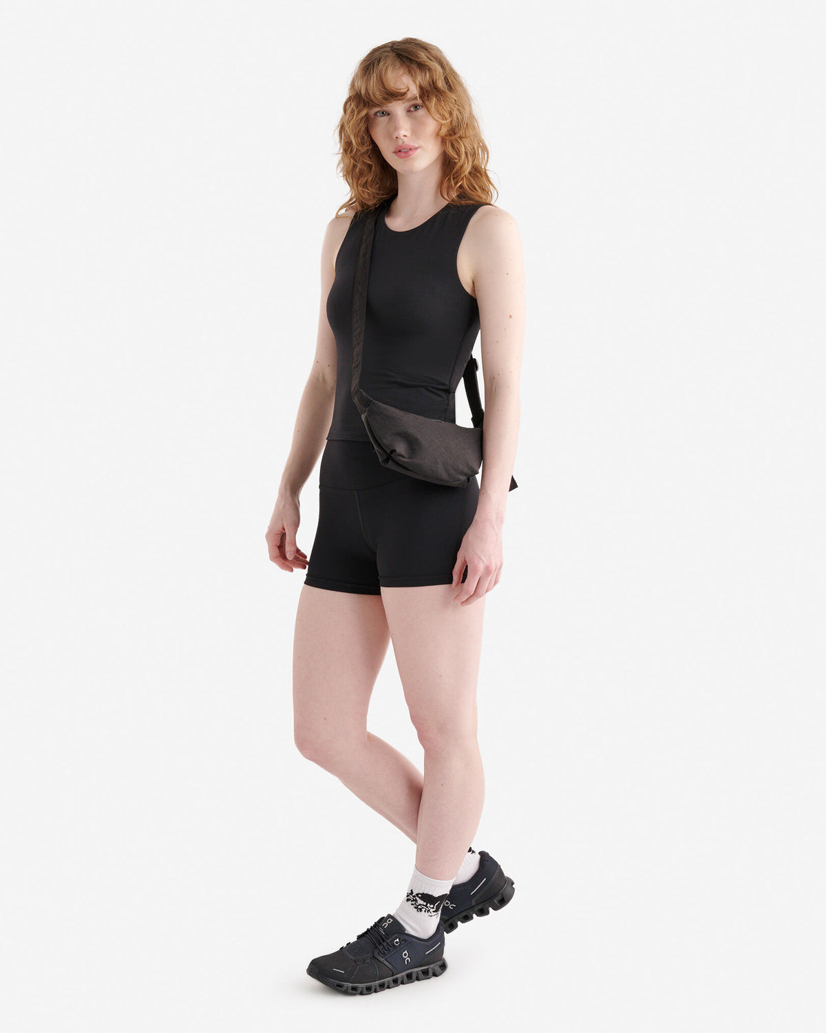 Restore Stretch Bike Short 3 Inch / BLACK