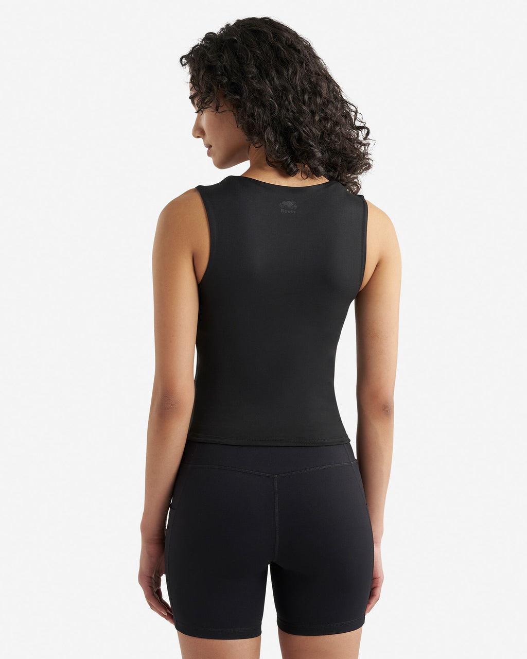 Renew Knit Muscle Tank / BLACK