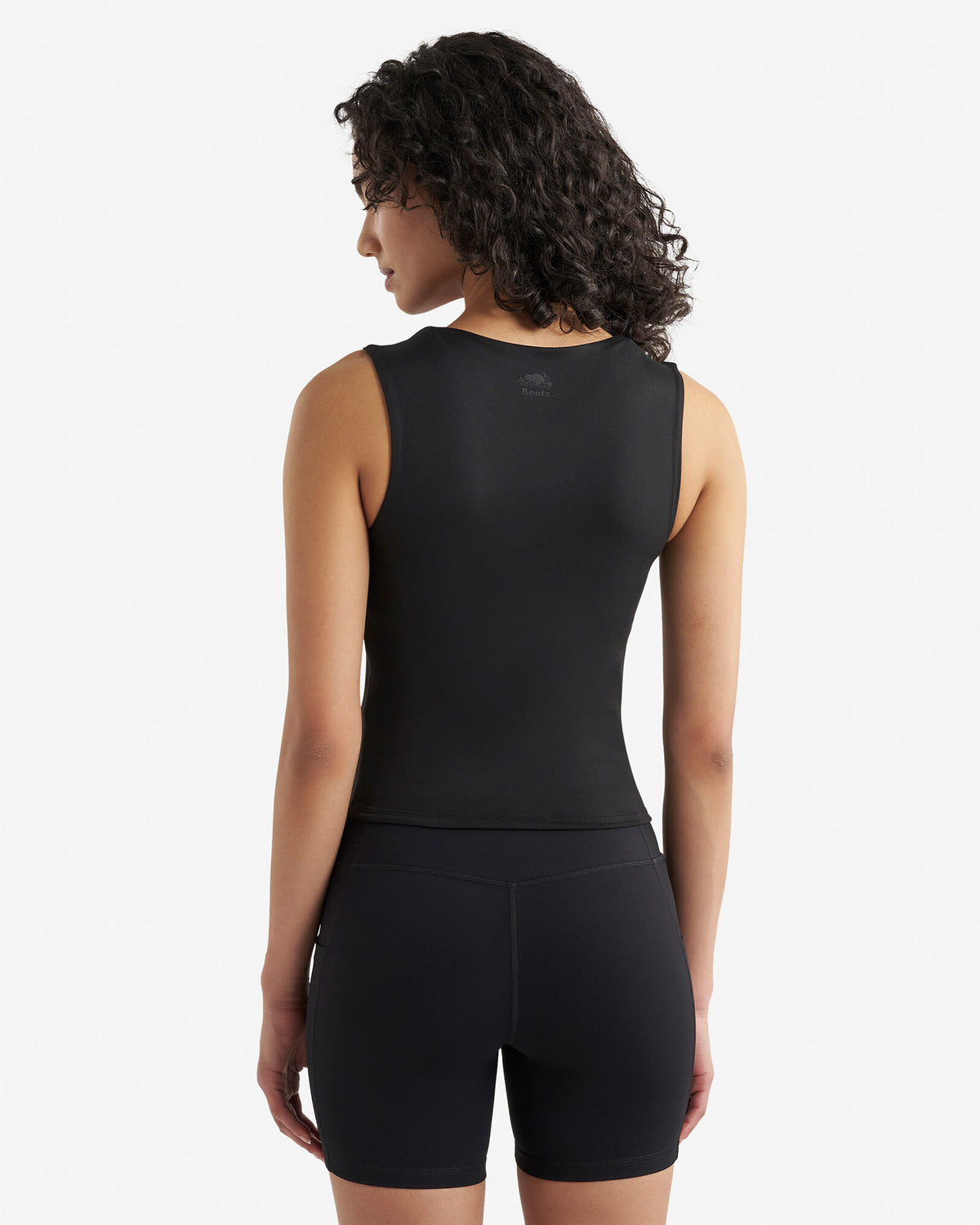 Renew Knit Muscle Tank / BLACK