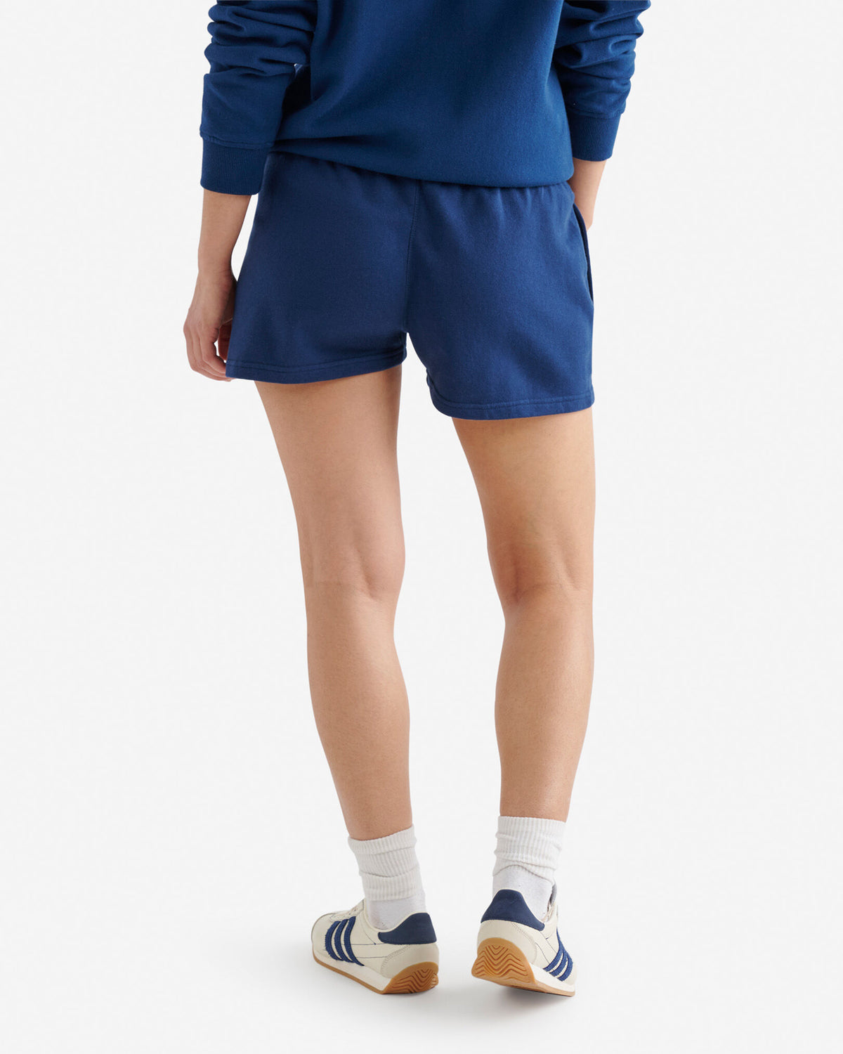 Organic Original Terry Sweatshort 3 Inch / TRUE NAVY