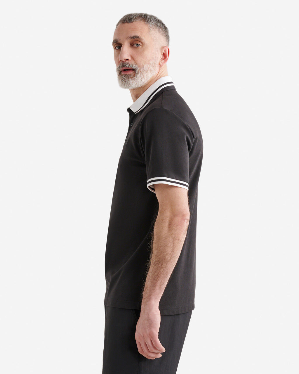 Summer League Active Pique Polo / BLACK