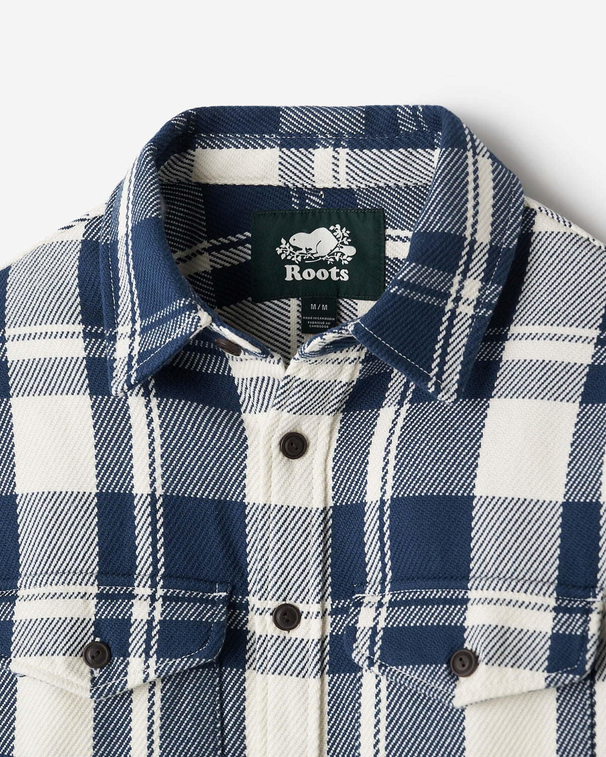 Cypress Twill Relaxed Shirt / EGRET