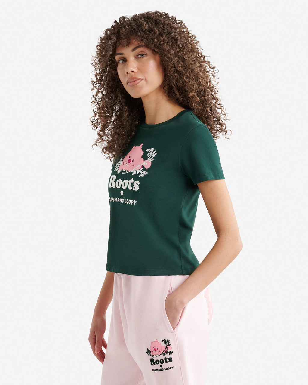 X Zanmang Loopy T-Shirt / VARSITY GREEN