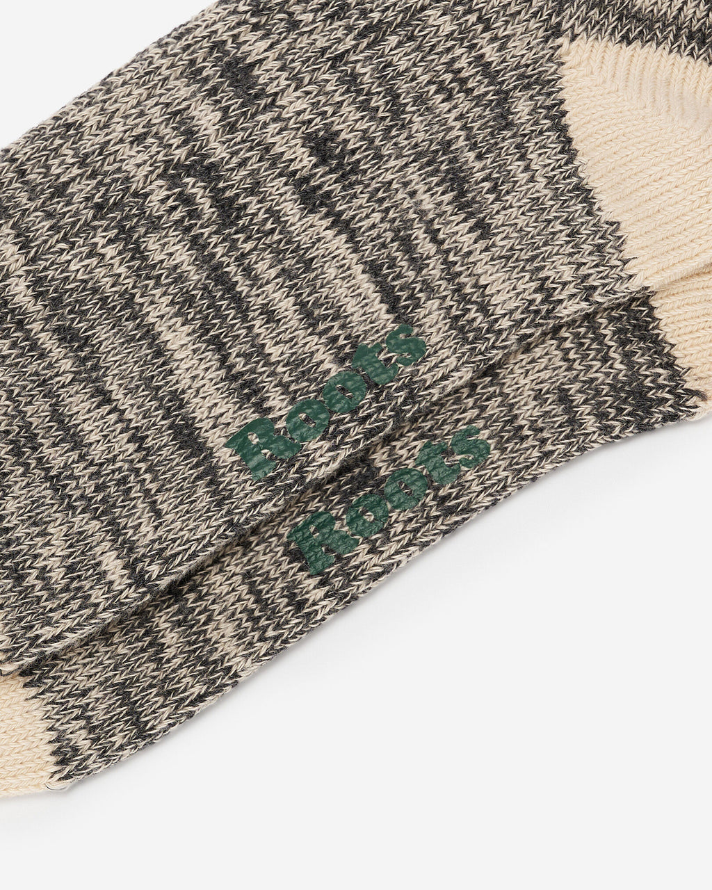 Adult Classic Cotton Cabin Sock 2 Pack / SALT & PEPPER