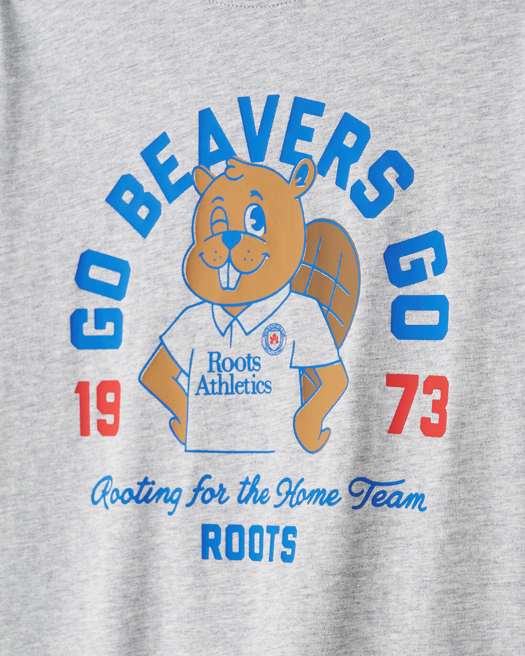 Kids Beaver League T-Shirt / HEATHER GREY