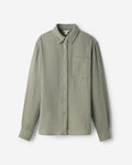 Isla Cotton Gauze Shirt / SHADOW GREEN