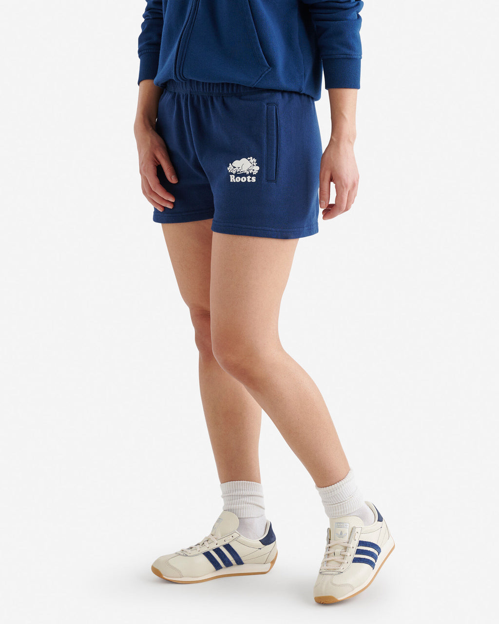 Organic Original Terry Sweatshort 3 Inch / TRUE NAVY