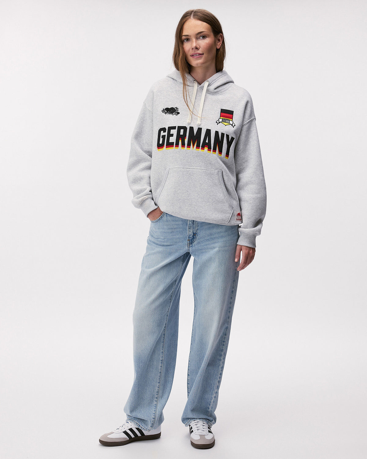 Worldwide Germany Hoodie / ATHLETIC GREY MIX