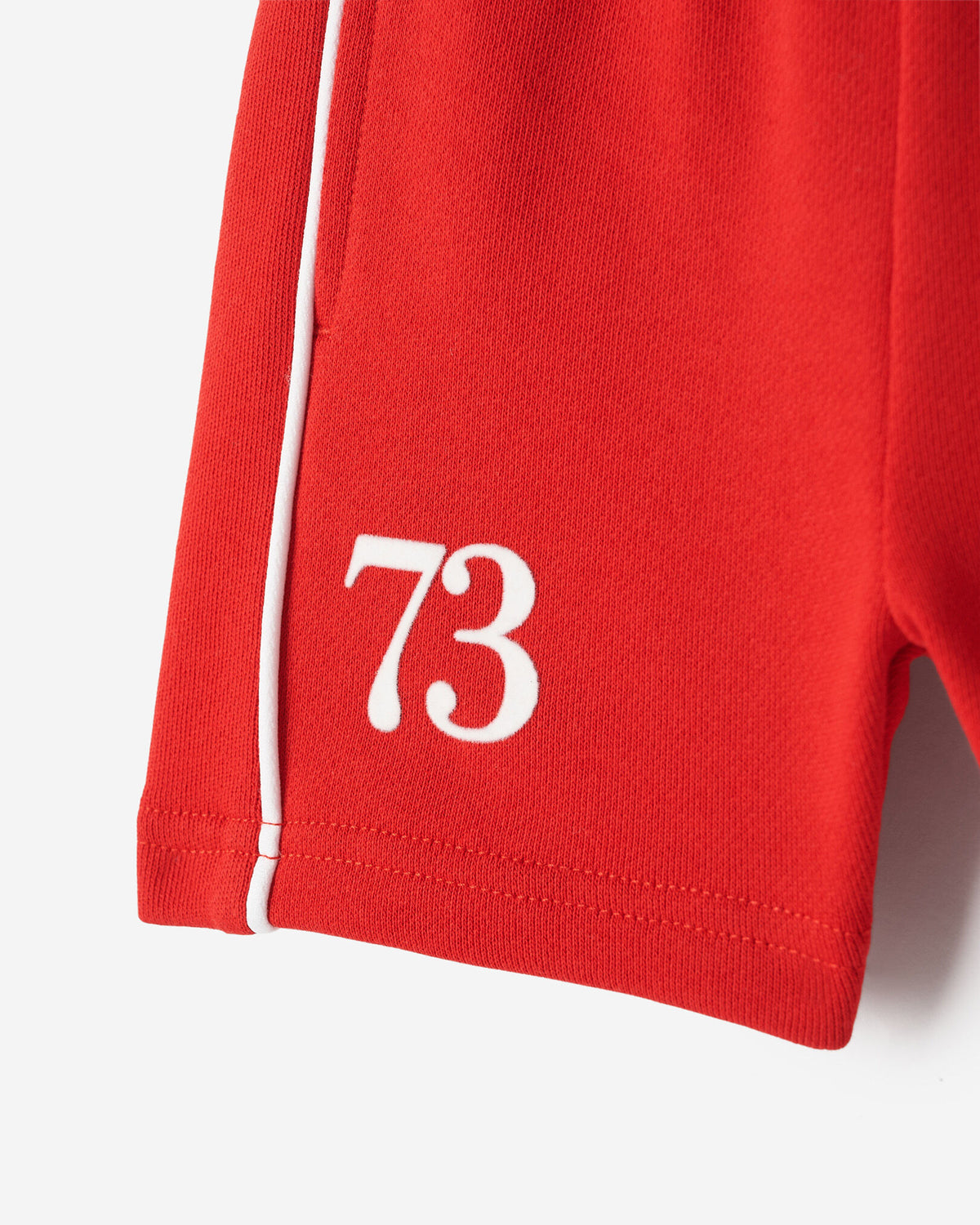 Baby Northern Athletics Sweatshort / CHERRY BURST