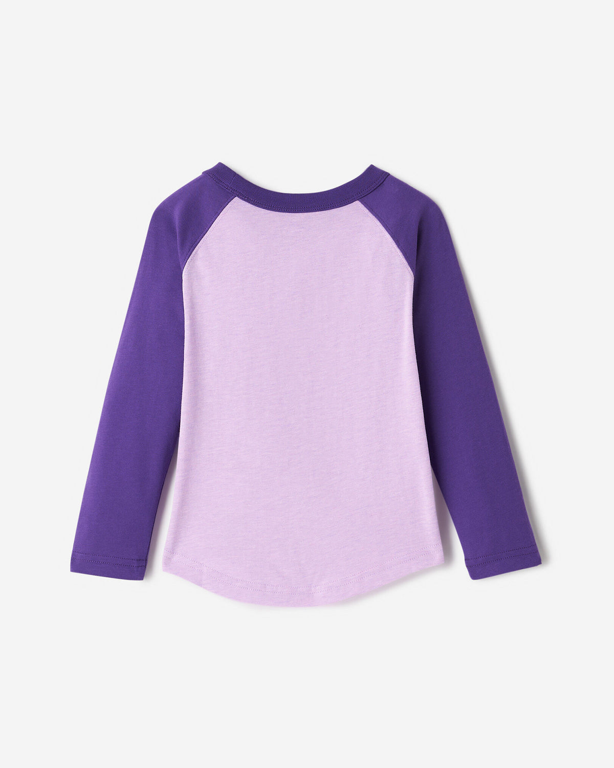 Toddler Cooper Baseball Long Sleeve T-Shirt / VIOLET SKY