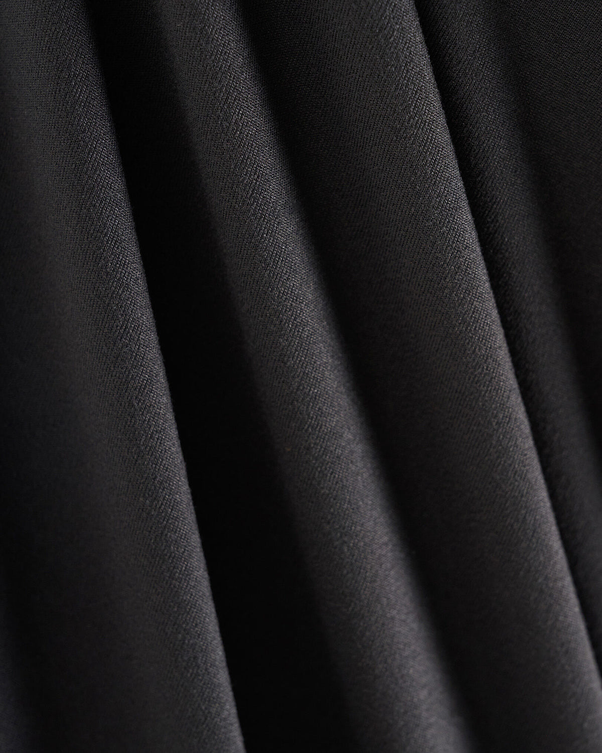 Renew Knit Polo / BLACK