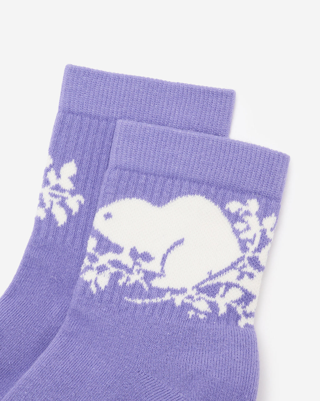 Adult Cooper Beaver Ankle Sock / WILD VIOLET