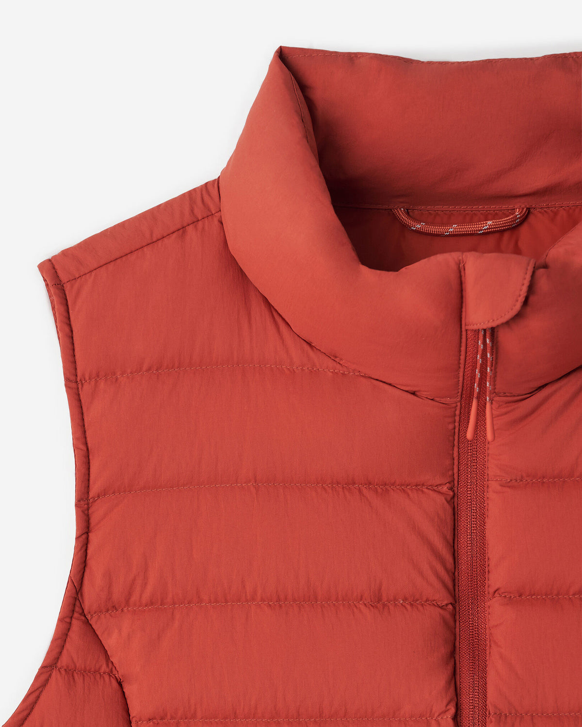 Down Packable Vest / CANYON RED
