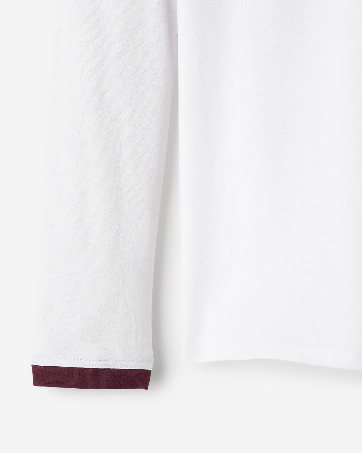 Girls Cooper Pop Relaxed Long Sleeve T-Shirt / WHITE