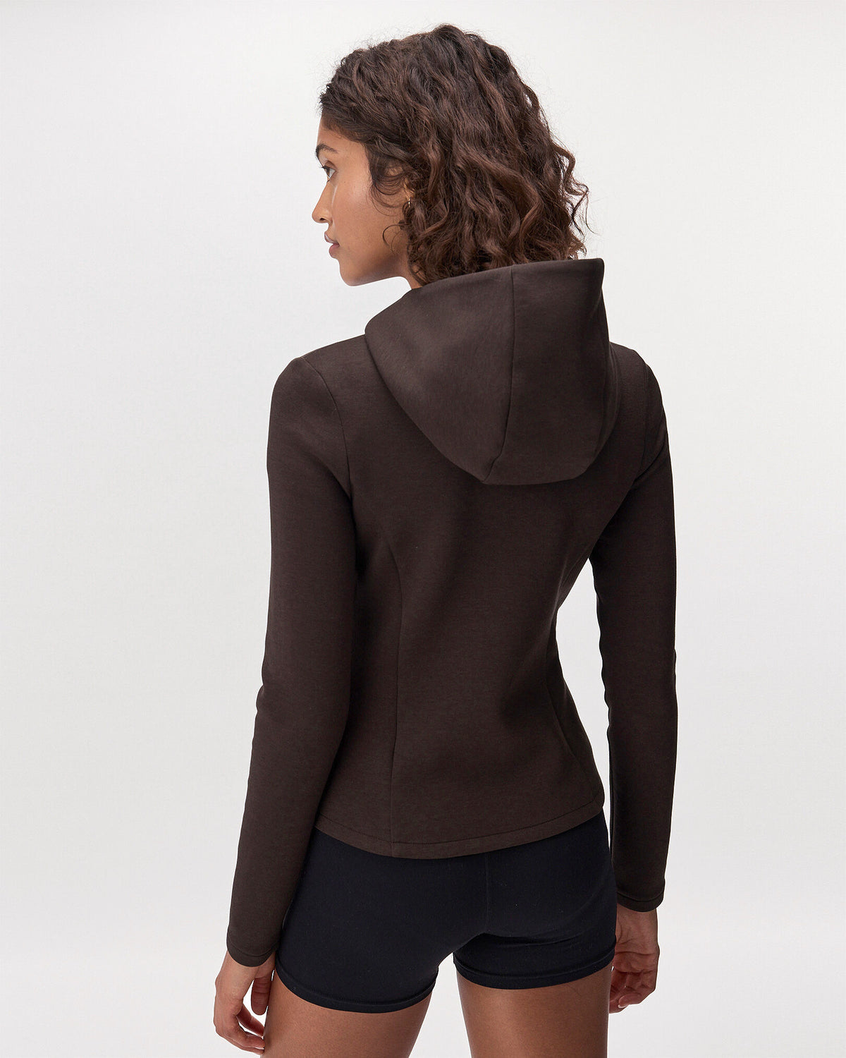 Roam Hooded Full Zip / BLACK COFFEE
